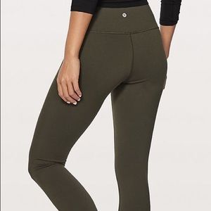 Wunder Under Olive Green leggings